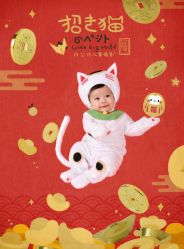 点击看大图 -孖公仔儿童摄影(童服城店)