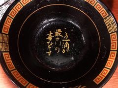 餐具摆设-一兰拉面(池袋店)