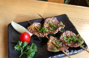 Sauced Grilled Beef Tongue Skewers