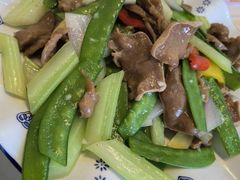 荷兰豆炒猪脷-得心斋(国瑞升平里店)