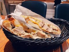 蘑菇鸡肉烤芝士三明治-Bco豆库(星耀天地店)