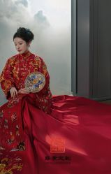 点击看大图 -藤薰定制中式嫁衣礼服旗袍店