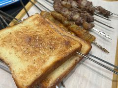 脆皮烤吐司-老虎滩大连海鲜烧烤(建邺云锦路总店)