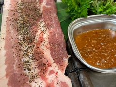 -明洞阿姨·韩式酱蟹烤肉·创意料理(三元桥店)