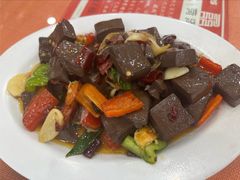 炒羊血-教师之家赵家羊汤馆(东青龙街店)