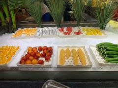 自助取餐区-青岛蓝海大饭店·爱琴海自助餐厅(崂山店)
