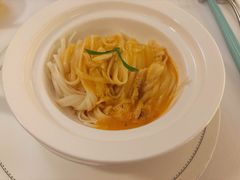 蟹黄油捞日本稻庭面-火璽·園