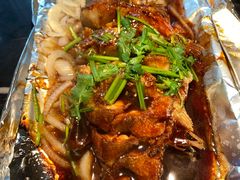 酱烤活鲈鱼-新白鹿餐厅(虹桥南丰城店)