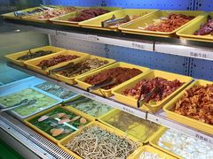 自助取餐区-爱客得牛排海鲜烤肉·火锅自助(春熙路黑金好店)