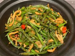 砂锅扁豆肉丝-泰福成大酒店(泰来道店)