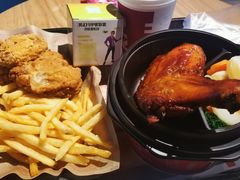 港式烧味脆皮大鸡腿饭-肯德基(学院路店)