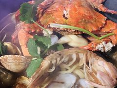 海鲜烩面-阿尔法海鲜排档(爱琴海店)