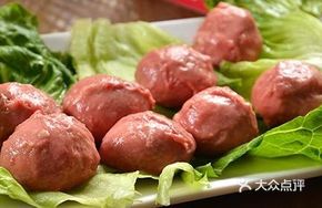 Handmade Beef Balls in Vacuum Packaging