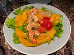 鲜橙老虎虾沙拉-Lets burger非常汉堡·环球风味(蓝色港湾店)