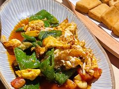 青椒炒鸡蛋-山石榴·贵州菜(丰盛里店)
