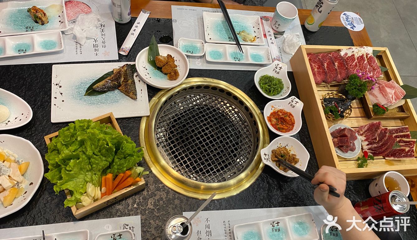 打卡家门口的富士烧肉