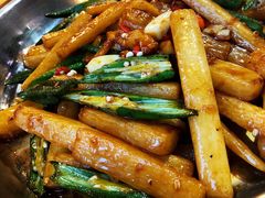 秋葵炒淮山-觅味私厨(汉阳店)