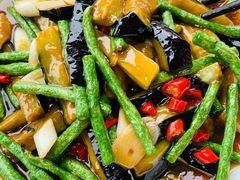 茄子炒豇豆-土桥老街黄鸭子(清淳家园店)
