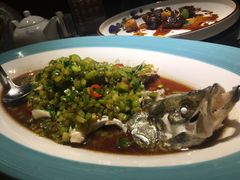 青椒葱香桂花鱼-尚一汤·粤菜海鲜(环球港店)