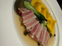 低盐腌肉蒸鹿茸菌蛋饺-森隆饭庄(崇文门新世界百货店)