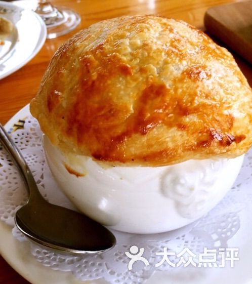 兰巴赫·西餐啤酒坊(星海店)酥皮奶油蘑菇汤图片 - 第1895张