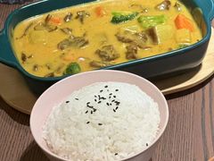 超浓郁咖喱牛肉焗饭-德斯堡德国餐吧(锦华万达店)