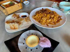 香煎腊味萝卜糕-禄运茶居·手工点心(同和店)