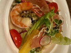大虾火腿生菜沙拉-塞纳河法国餐厅(意式风情街店)