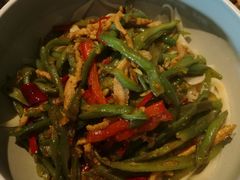 豆角丝炒肉拌转百刀-日上三甘(三里屯店)