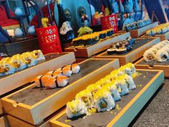 -海棠湾洲际-涛·海底餐厅·美人鱼·自助餐·海底隧道
