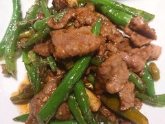 杭椒百秒牛柳-老头儿油爆虾(星光一期店)