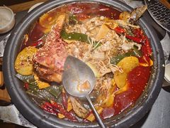 -探鱼·鲜青椒爽麻烤鱼(番禺万达店)