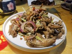 油炸小鱼-秀水人家