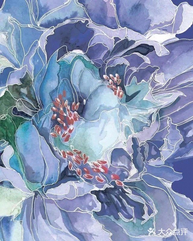 在墙上画出喜欢💕的作品