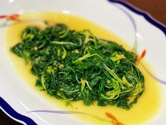 豆酱炒黄麻叶-潮汕味道·煮海餐厅(金麟大厦店)