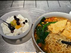 煮方便面（非油炸）-很久以前羊肉串(南京路第一百货店)