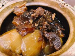 牛腩牛筋萝卜煲-熠盛粤味·顺德桑拿鸡(永康路店)