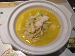 蒲菜虾仁-老淮城·长鱼面(河下古镇店)