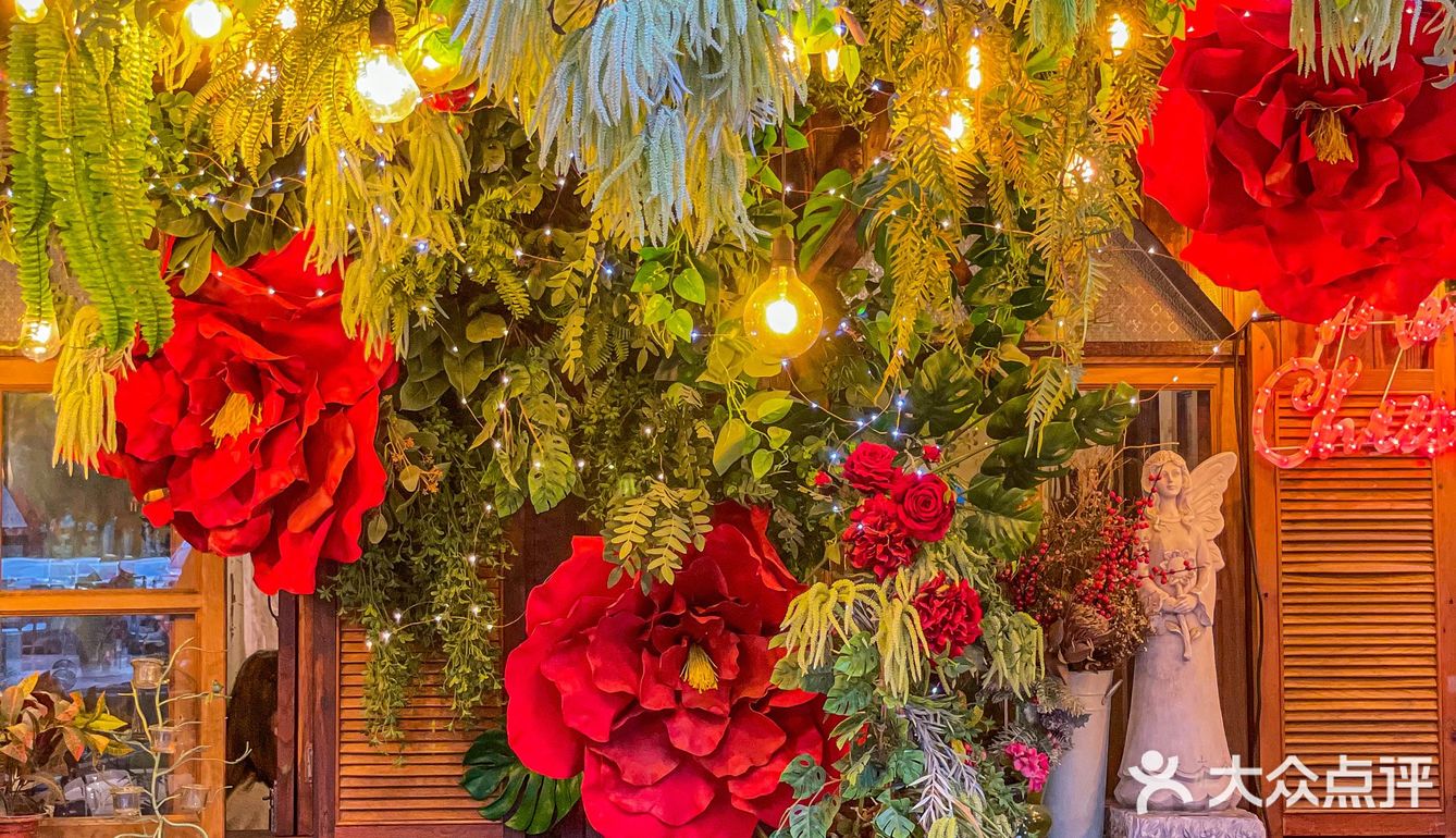 挖到了❗❗广州山茶花主题西餐