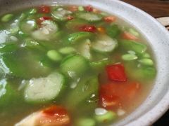 丝瓜青豆-土桥手掌鸡·26年灌县老味道(都江堰店)