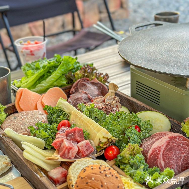 中山！！落日烤肉和露营！也太美好了