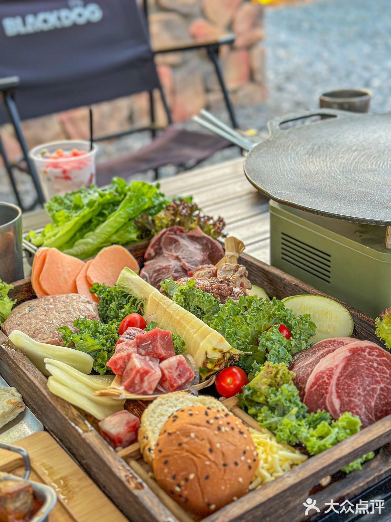 中山！！落日烤肉和露营！也太美好了