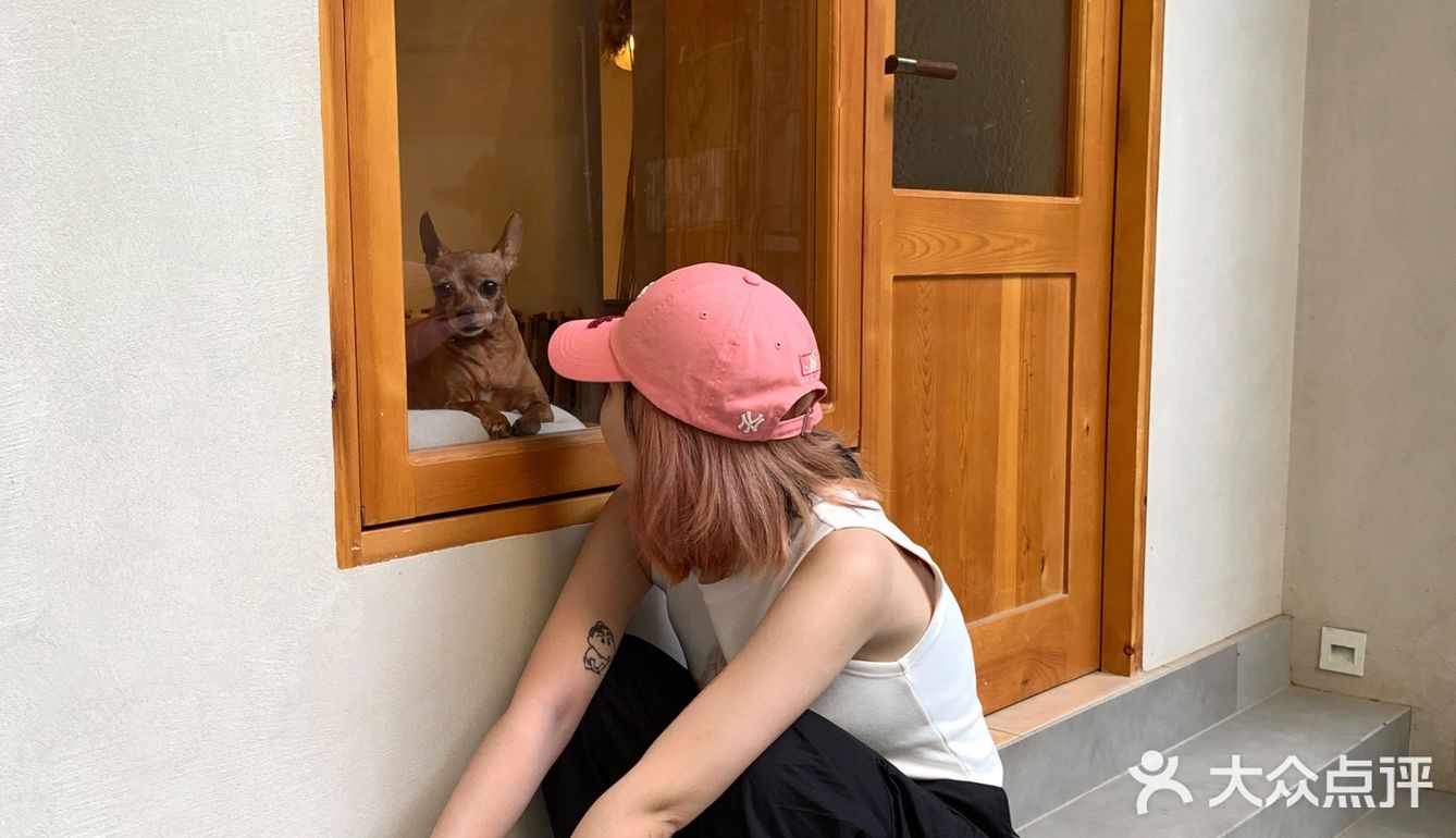 在咖啡厅交了一个叫“妞妞”的新朋友