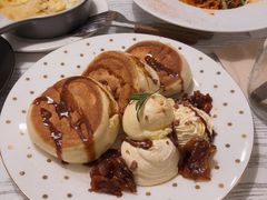 焦糖肉桂苹果舒芙蕾Pancake-娜娜家·Nana's restaurant(国金汇店)