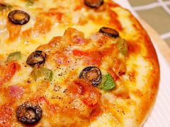 奥尔良&黑椒鸡肉双拼-萨丘手工披萨(招商花园城店)