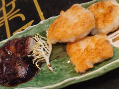 墨鱼饼叉烧双拼-常来小聚·广州非遗传承餐厅(高德置地店)
