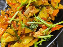 拌花菜-吉力烤鳗