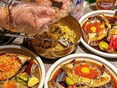 -草家酱蟹炭火烤肉店(珲春南路二店)