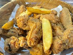 韩式炸鸡-MI WU FACTORY米屋美食工厂餐厅(绿地店)