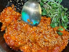 辣炒五花肉拌饭-西塔老太太拌饭(城市集市龙之梦店)
